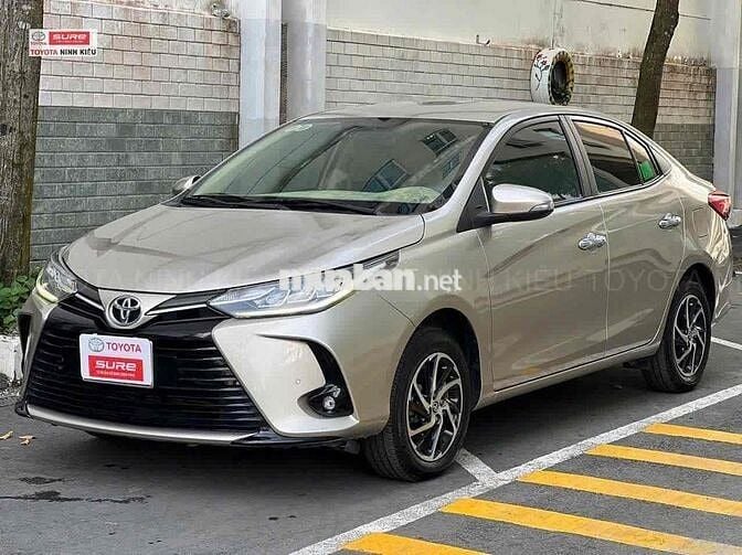Toyota Vios 2022 G 1.5CVT 78000km 135tr trả truoc