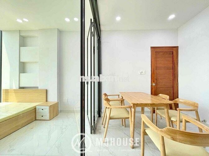 CHDV 1PN CỬA SỔ VIEW KÍNH NGAY BẮC HẢI - THANG MÁY FULL NỘI THẤT