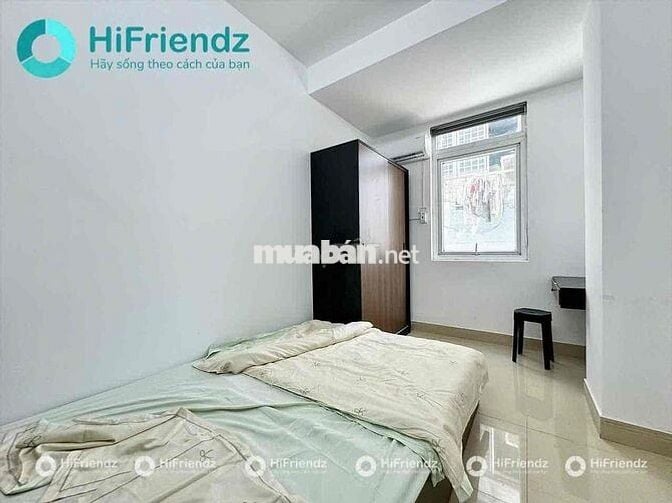 2 Phòng Ngủ - 40m2 - Ban Công -Full Nội thất Hoàng hoa thám-Tân Bình