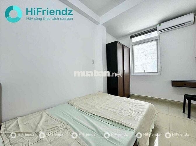 2 Phòng Ngủ - 40m2 - Ban Công -Full Nội thất Hoàng hoa thám-Tân Bình