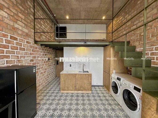 CHO THUÊ PHÒNG TRỌ DUPLEX THIẾT KẾ RETRO FULL NỘI THẤT NGAYY CỘNG HOÀ