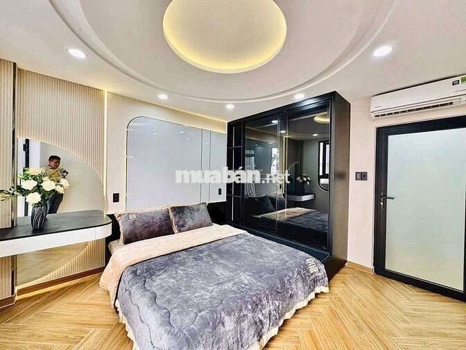 290/2 dương bá trạc hẻm 6m.dt.4x17m 2 lầu 3 phòng