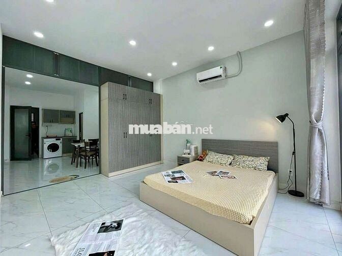 CĂN HỘ BAN CÔNG TÁCH BẾP RỘNG 45M2 NGAY ÂU CƠ - NI SƯ HUỲNH LIÊN