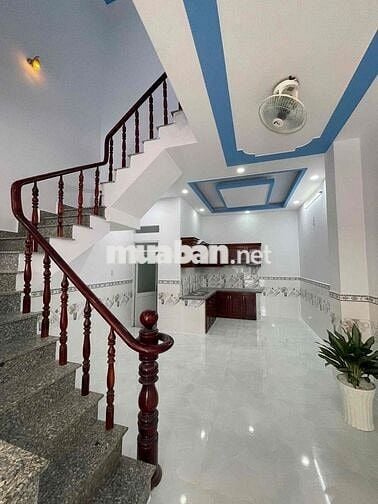 Nhà Hóc Môn 450tr 4.6x16m mặt tiền kinh doanh KDC Nhị Xuân