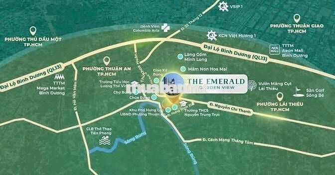 💥  Giá dưới 35tr/m2 👉Chỉ từ 1.39ty/ căn Ngay Thuận An