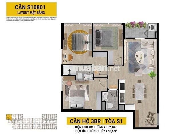 Bán căn hộ giá rẻ nhất Đà Nẵng tầng cao mặt sông cực đẹp để đầu tư