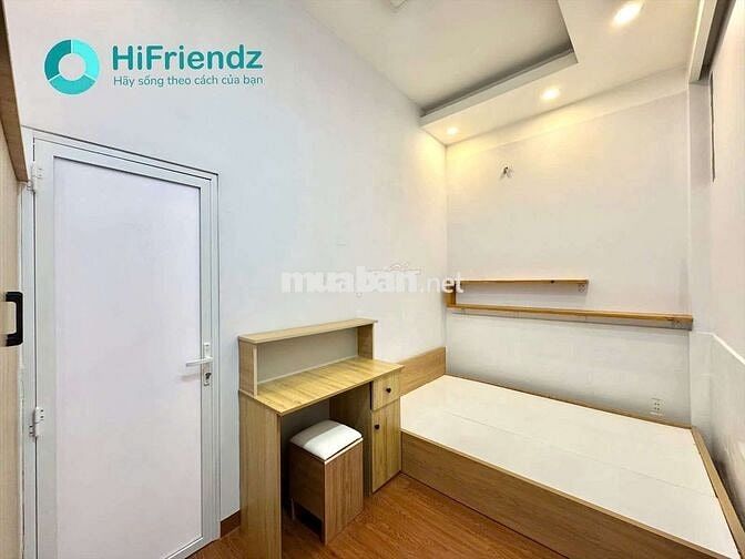 Chung cư mini [40m2] 1 Phòng Ngủ Tách Bếp ngay mặt tiền Tạ Quang Bửu
