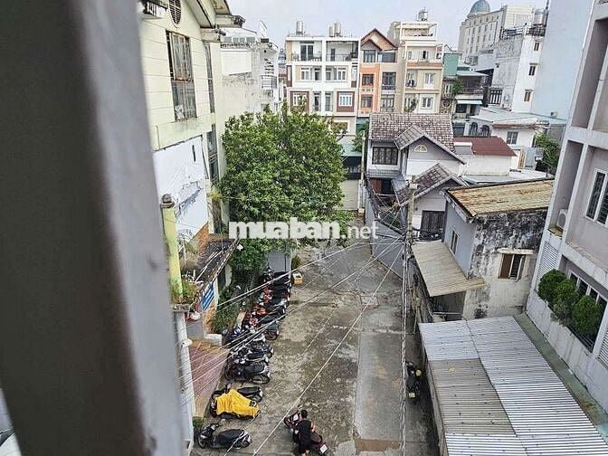 Hẻm 10m xe hơi tận nhà 40m2 ngang 4m P7 Phú Nhuận 5 tầng Pháp lý sạch