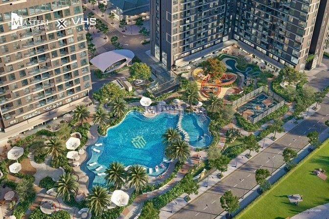 Chính chủ nhờ bán căn 1PN+, 46m, trục 15 tòa B2-MGA, view tuyệt đỉnh