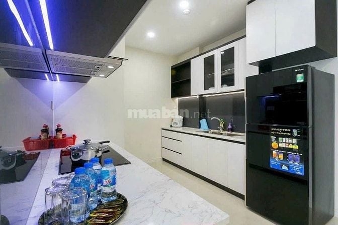 Chung cư Satra, Phan Đăng Lưu, PN: 90m2, 2p ngủ, nhà mới, 16triệu