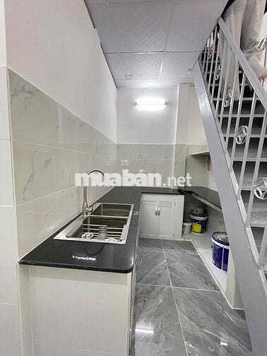 Nhà Mới Xây HXH Thông P16: 3.5x16m ,2pn, sân để xe rộng