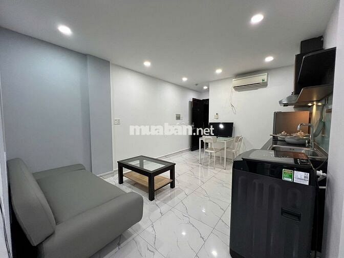 CHO THUÊ PHÒNG CHDV 1 PHÒNG NGỦ, CỬA SỔ TRỜI FULL NỘI THẤT GẦN SÂN BAY