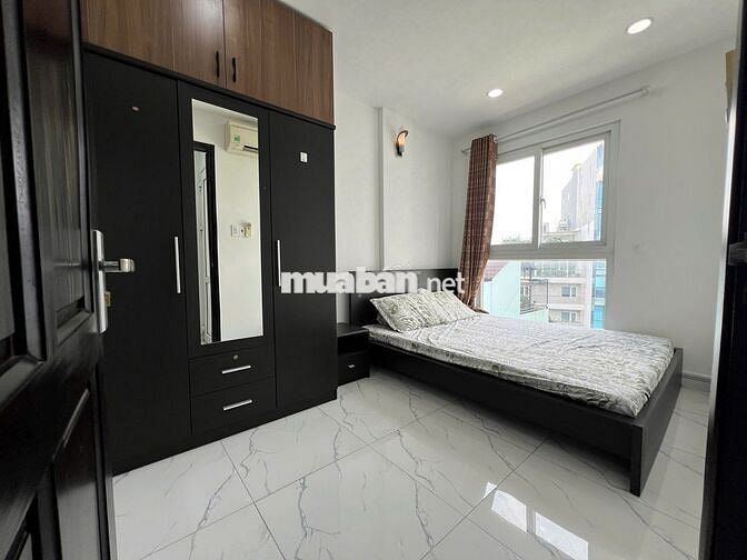 CHO THUÊ PHÒNG CHDV 1 PHÒNG NGỦ, CỬA SỔ TRỜI FULL NỘI THẤT GẦN SÂN BAY