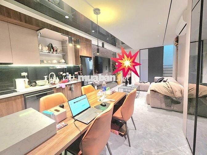 PHỐ TRẠM - LÔ GÓC - Ô TÔ VÀO NHÀ - 6 TẦNG THANG MÁY - FULL NỘI THẤT