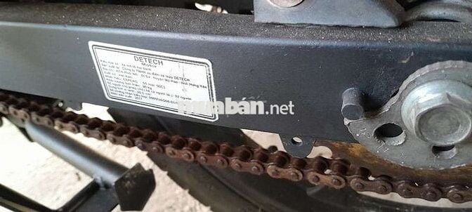 DETECH ESPERO 2017 Đỏ Đen 50cc