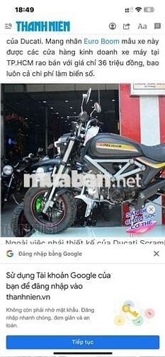 Bán xe moto mini 125cc, nguyên zin mới đi 4600km