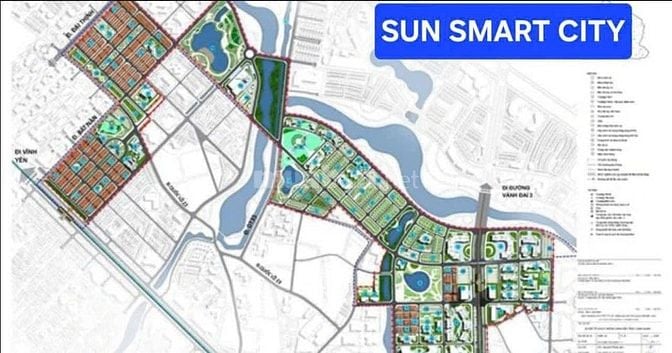  Bán 3 ô biệt thự đẹp nhất khu A Và B dự án Cienoco5 Mê Linh