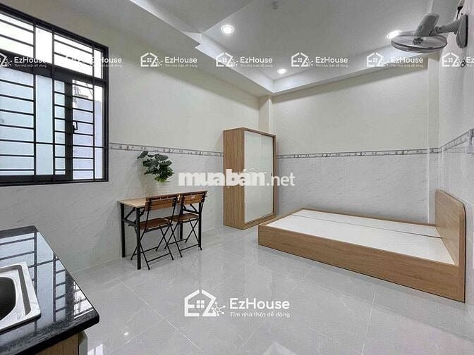 STUDIO CỬA SỔ TRỜI FULL NỘI THẤT NGAY ÂU CƠ - TÂN SƠN NHÌ - QUA VHU 5p