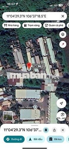 Ngân hàng thanh lý 492 m² đất ở tại Bến Cát, Bình Dương