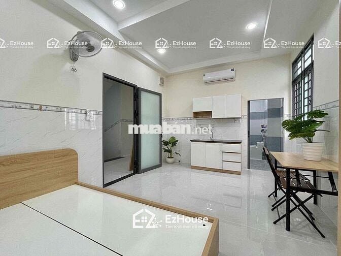 STUDIO CỬA SỔ TRỜI FULL NỘI THẤT NGAY ÂU CƠ - TÂN SƠN NHÌ - QUA VHU 5p