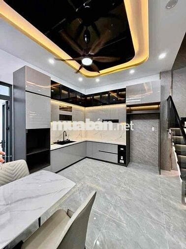 NHÀ PHỐ HIỆN ĐẠI-3TẦNG-60M2- TT. NHÀ BÈ- SÁT VÁCH Q7- CHỈ 5.XĐ