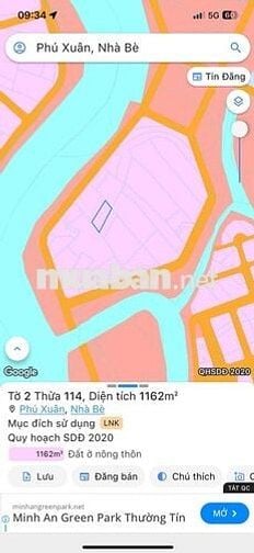 BÁN ĐẤT ĐẸP GẦN RẠCH PHƯỚC LONG – NHÀ BÈ