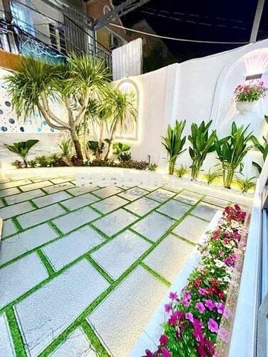 🏡 Nhà Vườn giữa lòng Sài Gòn- 170m2- Đ.Huỳnh Tấn Phát-10p về PMH-6.xĐ