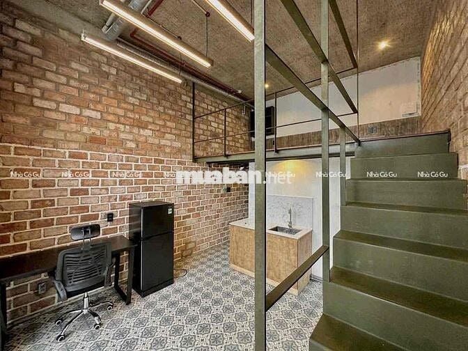 CĂN HỘ BAN CÔNG - MÁY GIẶT RIÊNG 40M2 ĐỐI DIỆN E.TOWN - NHÀ GA T3