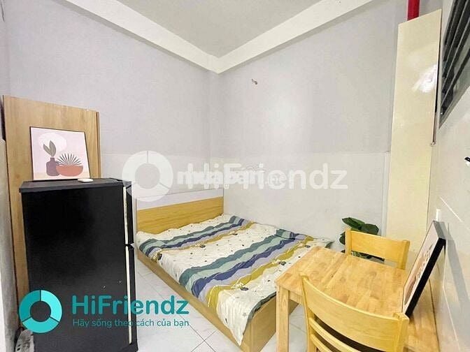 STUDIO FULL NỘI THẤT - THANG MÁY BẢO VỆ - GẦN CHỢ HOÀNG HOA THÁM