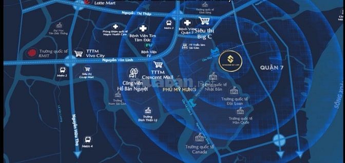 Căn hộ Q7 view sông,  Sunshine Sky City cao cấp Q7 liền kề Phú Mỹ Hưng