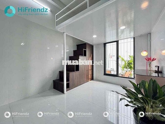 CHO THUÊ PHÒNG GÁC MỚI XÂY BAN CÔNG NHẬN 4 NGƯỜI 4 XE TIỆN QUA QUẬN 1