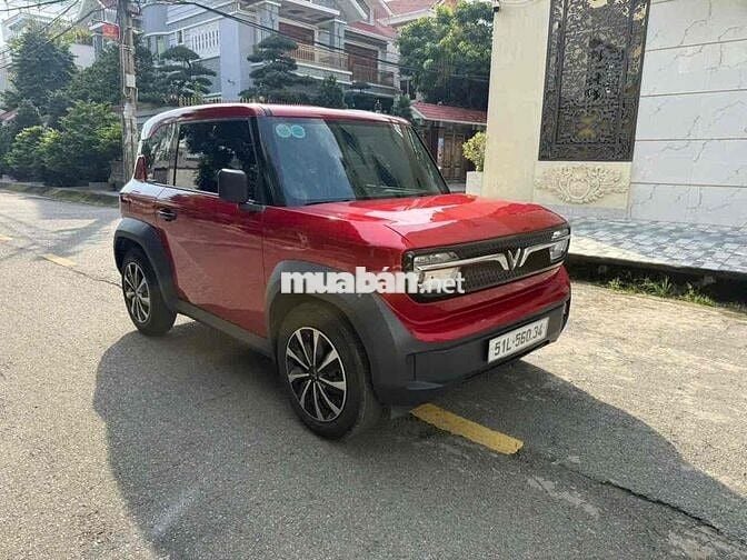 VinFast VF3 2024 Thuê Pin 900k Màu Đỏ xe đẹp