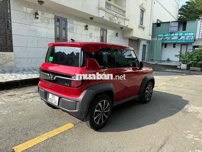 VinFast VF3 2024 Thuê Pin 900k Màu Đỏ xe đẹp