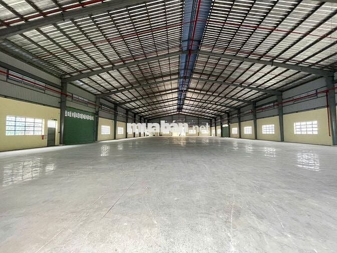 CHO THUÊ XƯỞNG KCN ĐỨC HÒA 4000M² GIÁ 156TR- PCCC TỰ ĐỘNG- ĐƯỜNG CONT