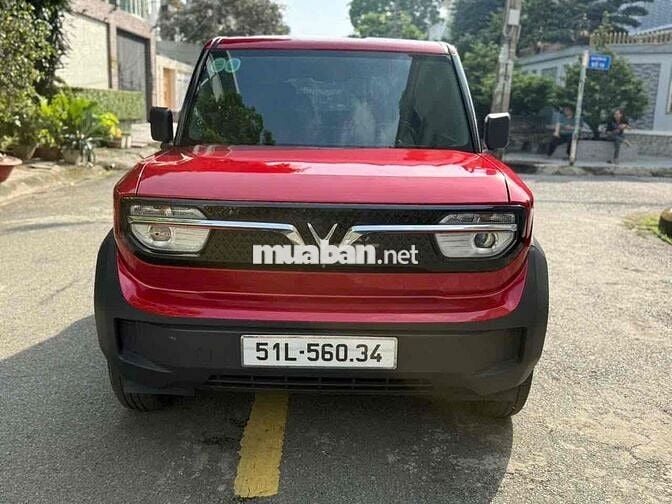 VinFast VF3 2024 Thuê Pin 900k Màu Đỏ xe đẹp