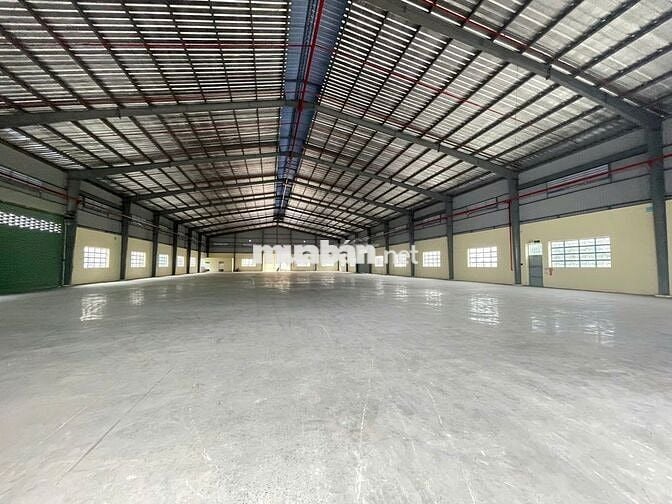 CHO THUÊ XƯỞNG KCN ĐỨC HÒA 4000M² GIÁ 156TR- PCCC TỰ ĐỘNG- ĐƯỜNG CONT