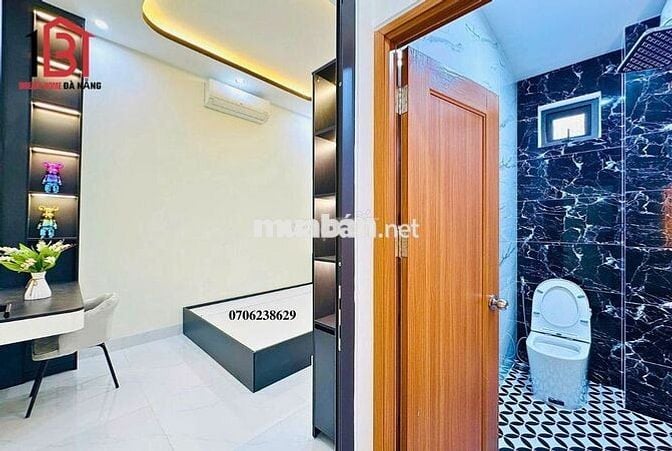 🔴🆘 Nhà quận Thanh Khê 🆘 mới đẹp 3 tầng kiệt ô tô đường Nguyễn Như Hạnh