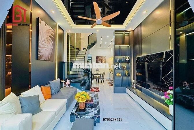 🔴🆘 Nhà quận Thanh Khê 🆘 mới đẹp 3 tầng kiệt ô tô đường Nguyễn Như Hạnh