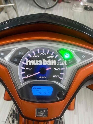 xe ab 125 đen cam khoá lớn