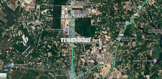 Bán gấp lô đất xây trọ kế bên KCN Becamex Chơn Thành