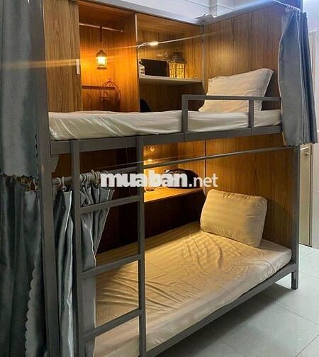CHO THUÊ SLEEPBOX, KTX HIỆN ĐẠI VỊ TRÍ TẠI TRUNG TÂM TP.HCM