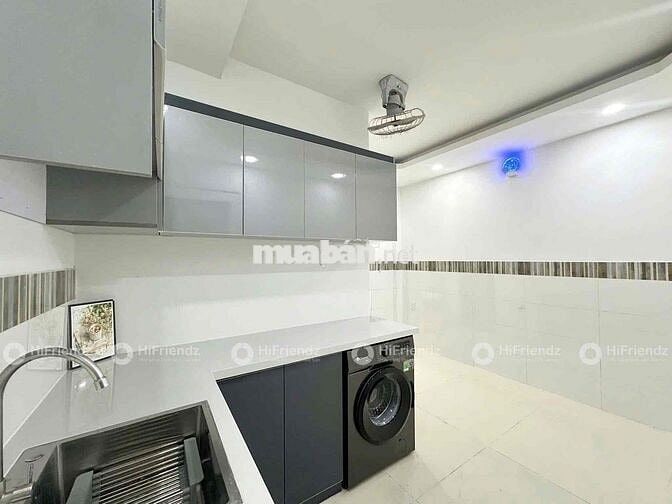 1PN tách bếp, máy giặt riêng, phòng khách rộng, full NT ngay Vườn Lài