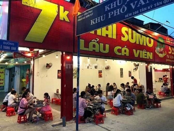 Cho thuê nhà Góc 2 mặt tiền Tân Kỳ Tân Quý Q.Tân Phú+Diện tích:4mx30m