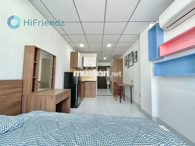 CĂN STUDIO CỬA SỔ LỚN - FULL NT - THANG MÁY CẠNH PEARL PLAZA ĐBP