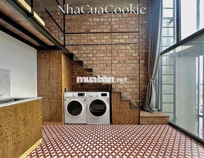 Duplex máy giặt sấy riêng, full NT, gác cao, vintage style📍Cộng Hoà
