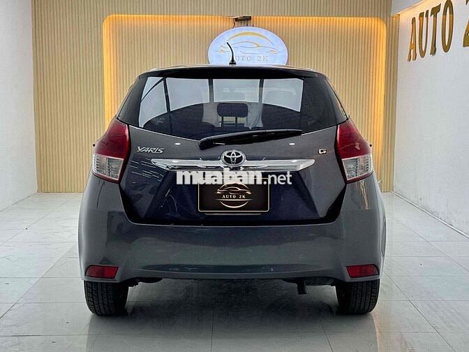Toyota Yaris 1.5G sx 2015 1 chủ mua mới đi siêu ít