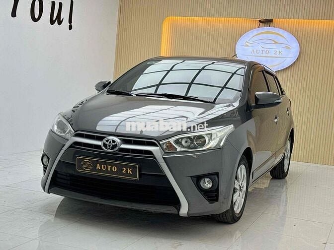 Toyota Yaris 1.5G sx 2015 1 chủ mua mới đi siêu ít