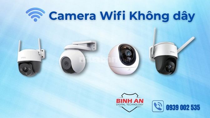 camera wifi chính hãng hình ảnh rõ nét, xem trực tiếp trên điện thoại