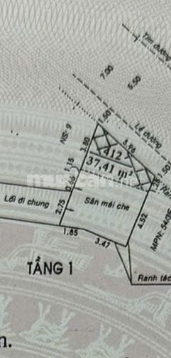 Bán đất 2 mặt tiền 6m đặng văn sâm 