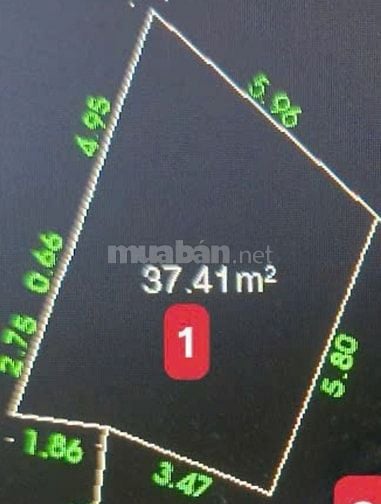 Bán đất 2 mặt tiền 6m đặng văn sâm 